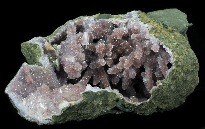 Beautiful Quartz Perimorph (Stalactitic) Geode - Morocco #32005